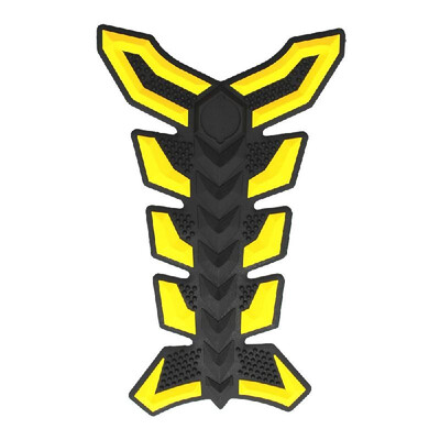 

Universal Motorcycle 3D Rubber Gas Oil Fuel Tank Pad Protector Decal Sticker New