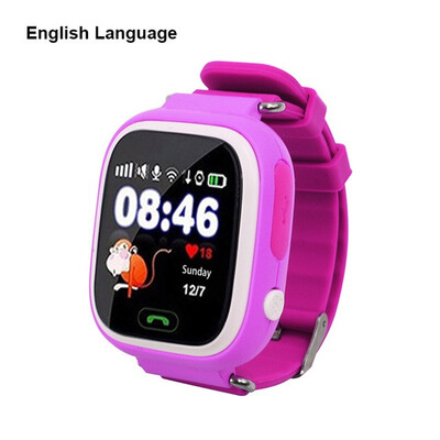 

GPS Q90 Smart Baby Clock phone with sim card WI-FI location SOS call tracker children anti-lost monitor