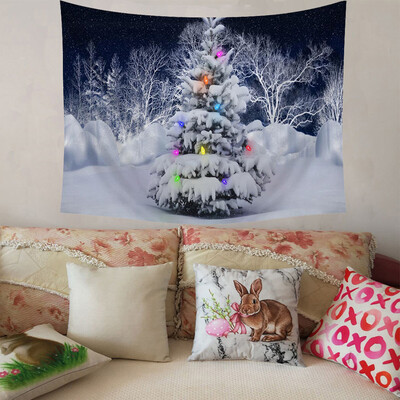 

Tailored Christmas Xmas Tapestry Hippie Room Bedspread Wall Hanging Throw Blanket