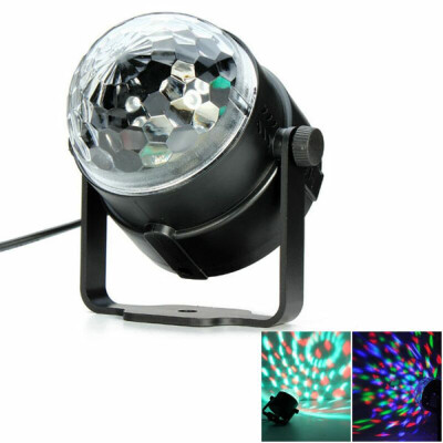 

2-Pack LED RGB DJ Club Disco Party Magic Ball Crystal Effect Light Stage Lighting 3W Colorful