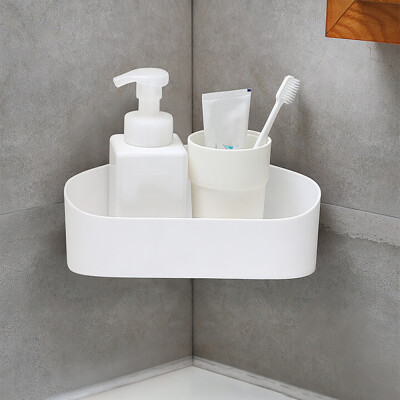 

〖Follure〗 Plastic Bathroom Kitchen Corner Storage Rack Organizer Shower Shelf