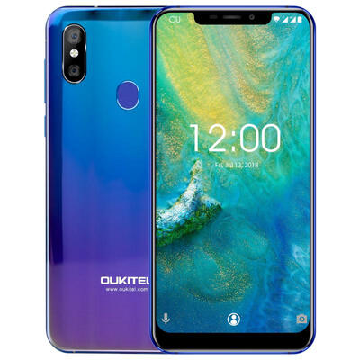 

OUKITEL U23 Ultra-thin 62 Inch Android 81 Cell Phone 6GB RAM 64GB ROM 3500mAh Support Wireless Charging Face fingerprint Dual