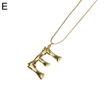 

Large A to Z 26 Letters Pendant Necklace Women Fashion Statement Jewelry Gifts