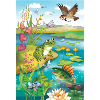 

Gobestart Embroidery Paintings Rhinestone Pasted DIY Diamond Painting Cross Stitch