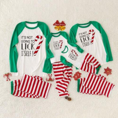 

Family Matching Christmas Pajamas Set Men Women Baby Kids Sleepwear Nightwear