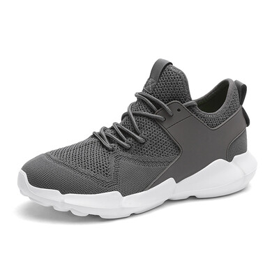 

Flying woven sports shoes mens white shoes mesh breathable sports shoes