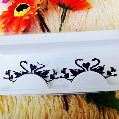 

〖Follure〗Bride Paper-Cut Art Style Paper Stage Swan And Love False Eyelashes