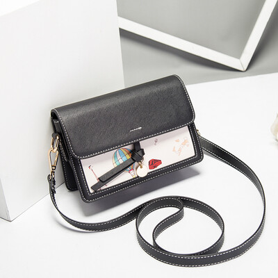 

Summer ins girls on the tide Korean version of girls single shoulder slant bag fashion students