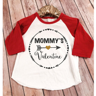 

Valentine Toddler Baby Boy Girl Letter Tee Tops T-shirt Kids Casual Clothes