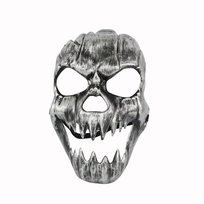 

FUNNYBUNNY Halloween Horror Fangs Head Full Face Mask Ghost Festival Party Big Gum Skull Plastic Mask Scary Mask