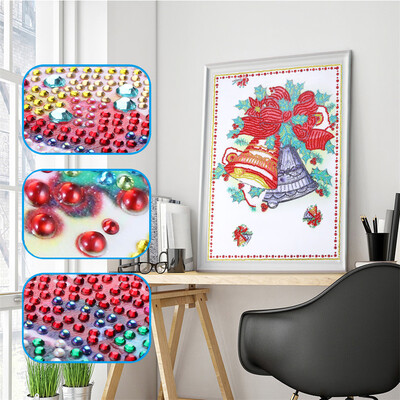 

Siaonvr Special Shaped Diamonds Painting DIY 5D Partial Drill Cross Stitch Kits Crystal