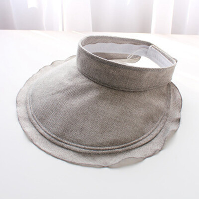 

Women Sun Hat Wide Brim UV Protection Summer Beach Visor Straw Cap For Travel