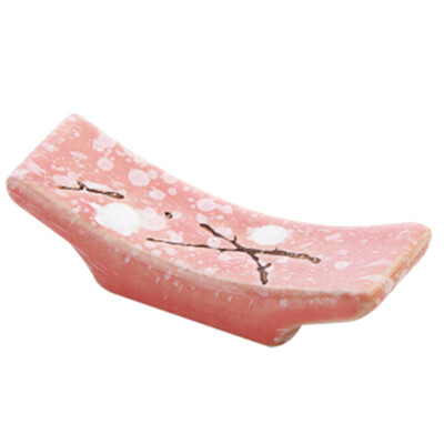 

1 Piece Japanese Cuisine Ceramic Frame Snowflake Chopsticks Pillow Chopsticks Holder