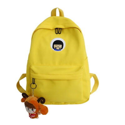 

Cartoon cute girl schoolbag Korean version Campus Style Senior high school students backpack Japanese version junior high school s