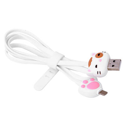 

LOFTER Cartoon 8 Pin USB Charging Cable 21A Fast Quick Charger Data Cord