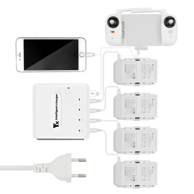 

Tailored For Xiaomi FIMI X8 SE Multi Battery Charger Charging Hub Adapter Quadcopter Part