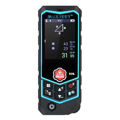 

MiLESEEY Bluetooth Laser Distance Meter APP Control Handheld Digital Portable Rechargeable Range Finder Diastimeter Measure Roulet