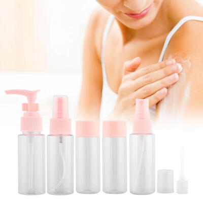 

Greensen 6pcsSet Portable Reusable Makeup Spray Bottle Lotion Cream Container Kit for Traveling