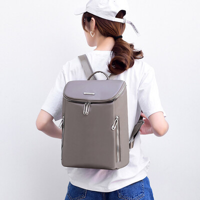 

Tailored Fashion Lady Oxford Cloth Large Capacity Three-Dimensional Backpack Student Bag