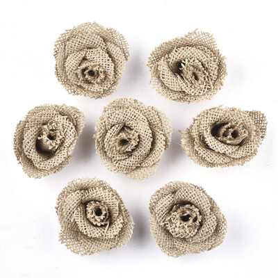 

Handmade Burlap Rose Costume Accessories Tan 7588x4246mm
