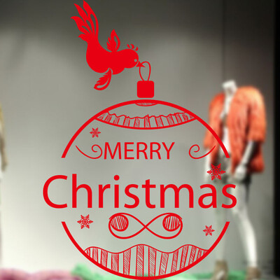 

〖Follure〗Merry Christmas Background Wall Decoration Removable Wall Stickers