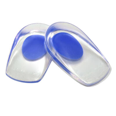 

Silicone Heel Support Pad Shoes Cushion Orthotic Insole Plantar Care MatL