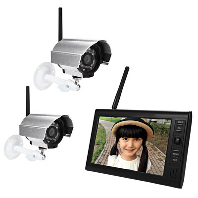 

SY602D12 7 Inch TFT LCD Screen Monitor 24G Wireless Waterproof Night Vision IP Camera