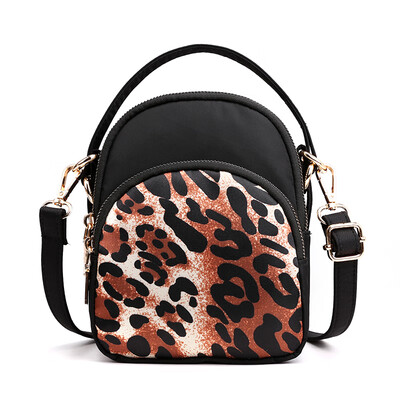 

One-shoulder slanting bag ladys BAG 100 sets portable mobile phone bag keys change Oxford cloth mini-cloth bag