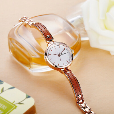 

Small dial atmospheric chain bracelet watch ladies waterproof female watch