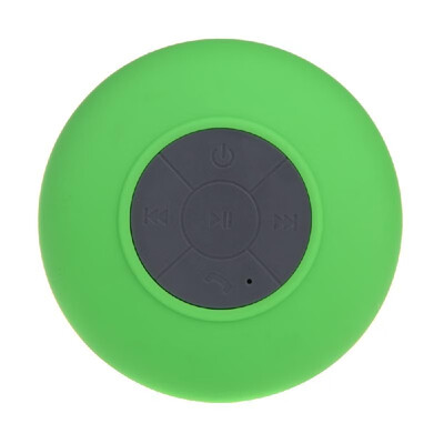 

Mini HIFI Wireless Bluetooth 30 Handsfree Mic Suction Speaker Shower Car Water Resistant for iPhone iPad Green