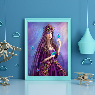 

Toponeto DIY Full Diamond Cartoon Painting Special Diamond Shaped Rhinestone Embroidery