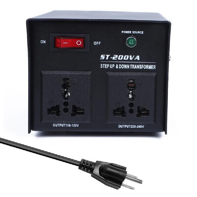 

Intelligent Efficient Step Up Down Power Transformer 200W Home-use 100V-220V Household Electrical Appliance Voltage Converter