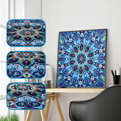 

Siaonvr Special Shaped Diamond Painting DIY 5D Partial Drill Cross Stitch Kits Crystal R