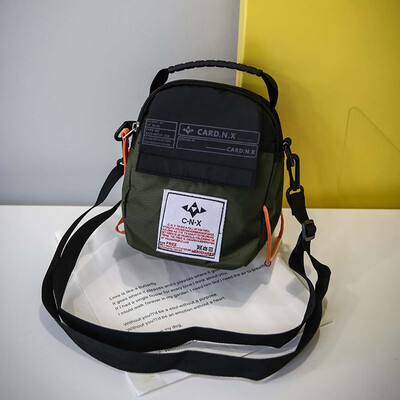 

Tailored Couple Shoulder Messenger Bag Portable Sports Leisure Backpack Mobile Phone Bag