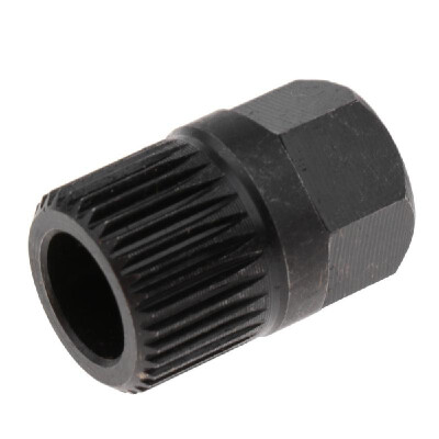 

V-Belt Pulley Removal Alternator Socket Center Bolt Removal Tool 33 Teeth Fit for Volkswagen Audi Mercedes BMW Volvo