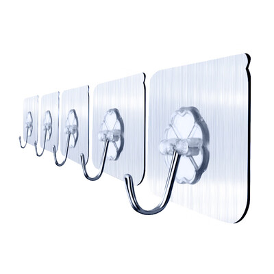 

Meng Ting hook stick hook strong seamless stickers brushed silver 5 only 1504