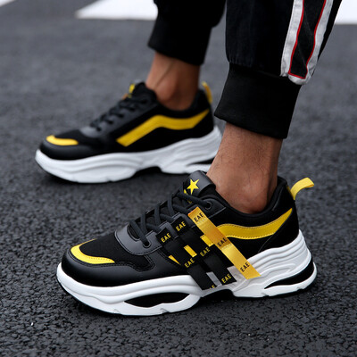 

Fashion running shoes explosion thick mens shoes non-slip old shoes mens sports shoes