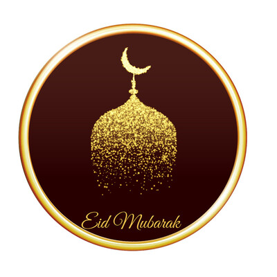 

〖Follure〗Eid Mubarak Sticker Mubarak Party Ramadan Decoration Islamic Decor Supplies