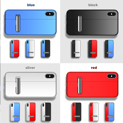 

AT MOUSE iphoneXXSXRXS Max color matching bracket mobile phone shell personality creative mobile phone shell 11961