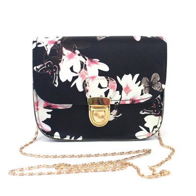 

Maison Fabre Design Small Flower Butterfly Printed PU Leather Shoulder Bag Women Retro Leather Handbags Bags For Women 2019