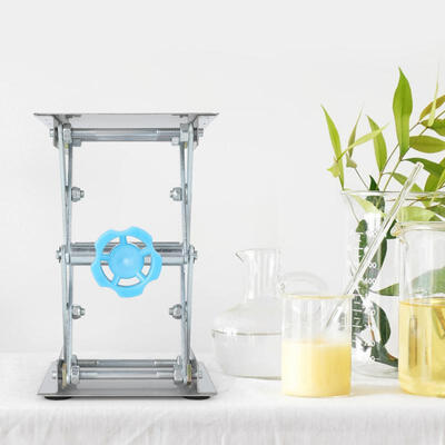 

Greensen Stainless Steel Manual Adjustable Lab Stand Table Laboratory Lifting Platform Experiment Tool