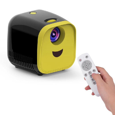 

Mini LED Video Children Projector Home FamilyTheater Movie Projector 480320 Native Resolution 50000 Hours with Remote Control for