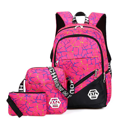 

Junior high school studentsschoolbags shoulder bags large capacity Korean version of fashionable leisure campus College style
