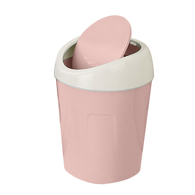 

Gobestart Trumpet Desktops Mini Creative Covered Kitchen Living Room Trash Can