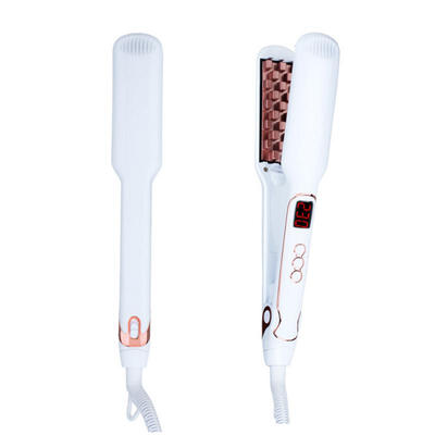 

2-in-1 Hair Straightener And Curler Ceramic Flat Iron With LCD ScreenUS PLUG