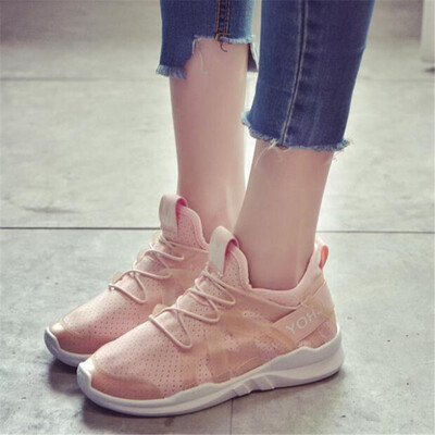 

DIWEINI 2019 New Summer Mesh Sneakers Lightweight Pink Casual Shoes for Women Flat Mesh Tenis Feminino Shoes Size 35-40