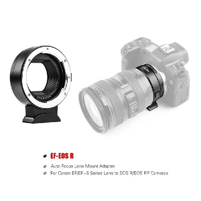 

Viltrox EF-EOSR Auto Focus Lens Mount Adapter for Canon EFEF- Series Lens to Canon EOS REOS RP Mirrorless Cameras