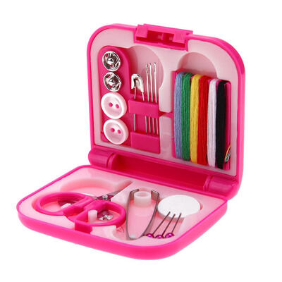 

Portable Mini Sewing Box Set Sewing Needle Thread Cross Stitch Tools