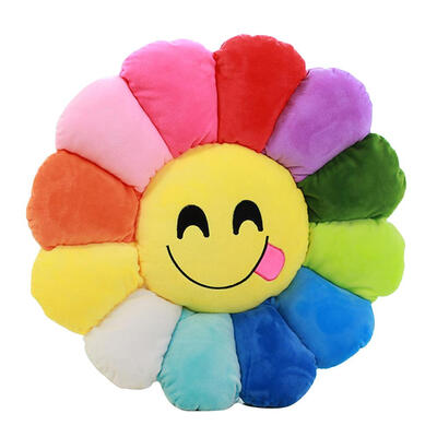 

Children Cute Colorful Sunflower Shape Games Cushion Chair Sofa Door Pad