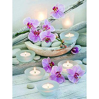 

Diamond Mosaic Sale Flowers Diamond Painting With Square Stones Flower Cross Stitch Diamond Pictures With Rhinestones